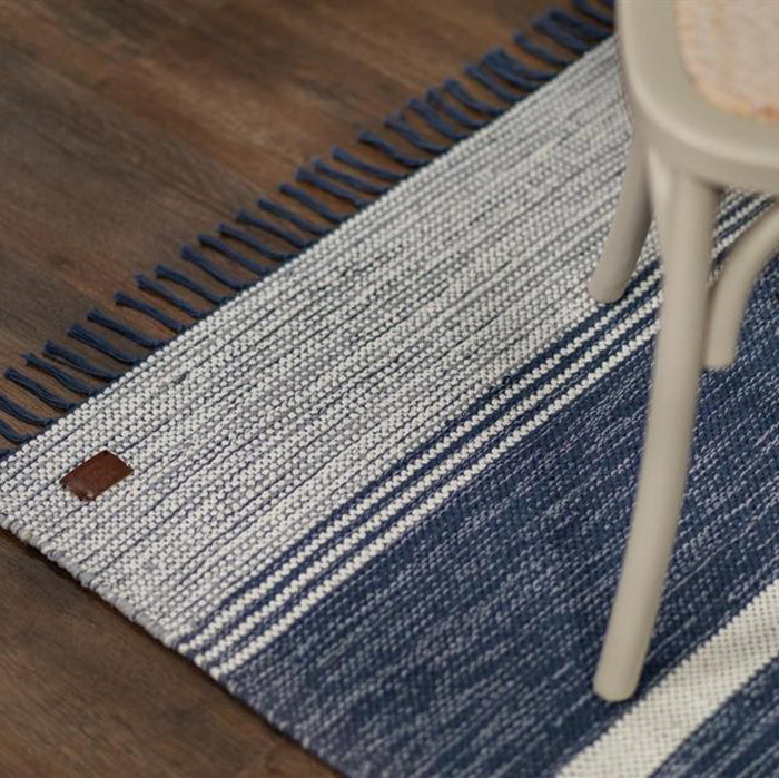 Vindö Trasmatta Denim
